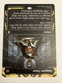 Vampiric Tutor Secrets of Strixhaven: Mystical Archive #35 Regular NM - Image 2