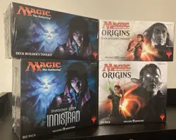Magic the Gathering Shadows Over Innistrad, Origins Fat Pack Tool Box Lot - New - Image 1
