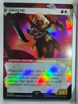 Arbaaz Mir (Showcase) (Foil) - U138 - MTG - Assassin's Creed (ACR) - Image 1