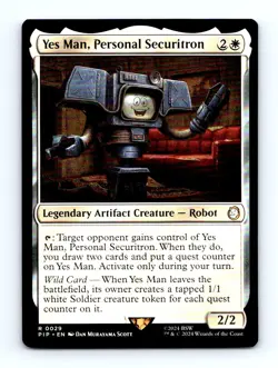 #29 2024 Fallout PIP * Yes Man, Personal Securitron Rare - Image 1