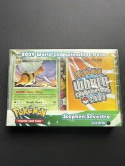 2009 Luxdrill Deck World Championship Pokemon Sealed Stephen Silvestro SEALED - Image 1