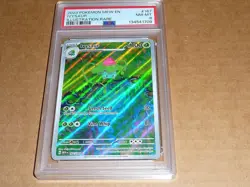 2023 Pokemon MEW EN IVYSAUR ILLUSTRATION RARE #167 PSA 8 - Image 1