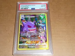 2022 Pokemon SWORD SHIELD FULL ART GENGAR LOST ORIGIN #TG06 PSA 8 - Image 1