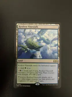 Restless Vinestalk - MTG Wilds of Eldraine Regular Rare 261 - Image 1