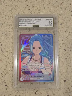 Nefeltari Vivi (Alt Art Leader) EB03-001 ONE PIECE Heroines Edition Japanese NM - Image 1