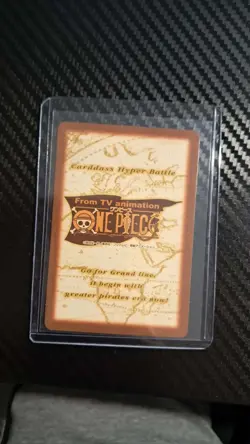 2001 BANDAI One Piece Hyper Battle S96 LUFFY ZORO CREW SCARCE VINTAGE CARD - Image 2