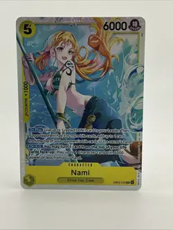 Nami EB03-053 SR One Piece TCG Extra Booster Heroines Edition - Image 1