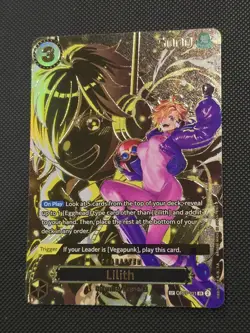 Lilith OP07-111 SP Gold Alternate Art One Piece Card Eng Carrying On His Will - Image 1