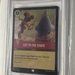 2023 Disney Lorcana First Chapter - Cut to the Chase - #129 PSA 10 - Image 2