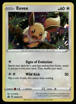 Eevee - SWSH118 SWSH: Sword & Shield Promo Cards Pokemon TCG - Image 1