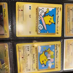 Pikachu Surfing and Flying 111/110/108 Evolutions Regular Card - Image 1