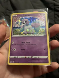 Galarian Ponyta SWSH013 SWSH: Sword & Shield Promo Cards Holo - Image 2