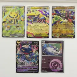 Pokemon Card Lot (5 Cards) - Vintage Modern Hyper Ultra IR SIR Reverse Holo Rare - Image 1