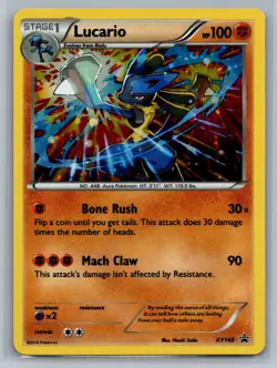 Lucario XY Promos #XY140 Promo,Holo Pokemon Card - Image 1