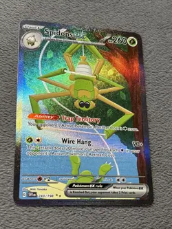 Spidops ex 243/198 SIR Special Illustration Rare Pokemon Card Scarlet Violet - Image 3