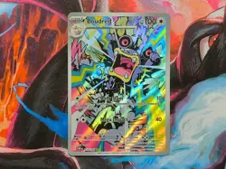 Loudred 212/182 Paradox Rift Illustration Rare Holo Pokemon TCG Card NM - Image 1