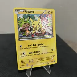 Pokemon Pikachu TCG XY95 XY Black Star Promo Holo Card - Image 2
