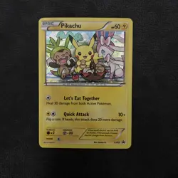Pokemon Pikachu TCG XY95 XY Black Star Promo Holo Card - Image 5