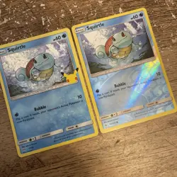 2 For 20U Pokemon Squirtle 17/25 HOLO 25th Anniversary Mcdonalds Promo Card 33 - Image 2