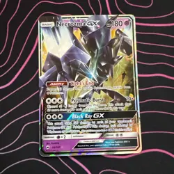 Necrozma GX SM58 Sun & Moon Black Star Promo Ultra Rare Holo 2017 Pokemon Card - Image 1