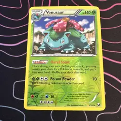 Pokemon Venusaur 3/108 Dark Explorers Reverse Holo Card - NM - Image 1