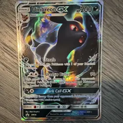 Pokemon Umbreon GX SM36 SM Promo Holo 200 HP English Individual Card - Image 1