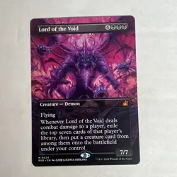 Lord of the Void (Anime Borderless) - Near Mint MTG Ravnica Remastered - Image 1