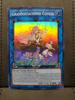 CYAC-EN049 GranSolfachord Coolia Super Rare 1st Edition YuGiOh Card - Image 1