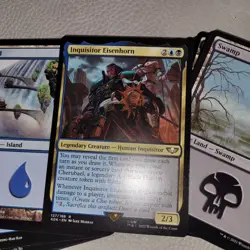 Commander Magic Deck MTG Cards = ALL 100 *Inquisitor Eisenhorn ClueDemonSpells* - Image 1