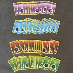 Lot of 55 Mixed Energy Pokemon Cards Base Set 1999 Vintage - Image 1