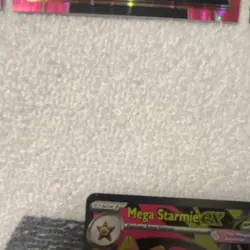 Pokemon Mega Starmie EX 330 HP Holo Card 102/088 Stage 1 Water Type - Image 4