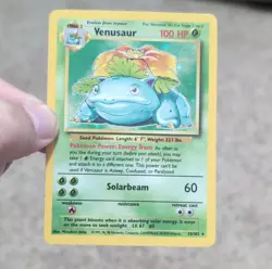 The Pokemon Company Venusaur Base Set 2 Holo Rare 100 HP Pokemon Card 018/130 - Image 1