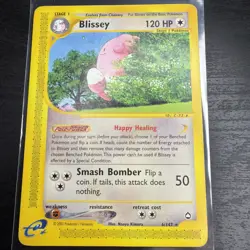 Blissey 6/147 Aquapolis Rare Pokemon Card - Image 1