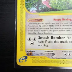 Blissey 6/147 Aquapolis Rare Pokemon Card - Image 5