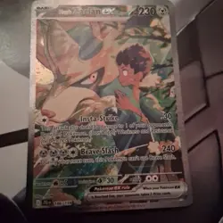 Hops Zacian EX Holo Scarlet & Violet Journey Together Card 186/159 NM Condition - Image 1