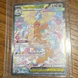 Mega Dragonite GX Full Art Holo Pokemon Card 370 HP ASC Set 290/217 - Image 5