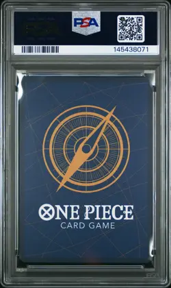 2025 ONE PIECE JAPANESE PROMOS BANDAI CARD GAMES FEST #073 MONKEY D. LUFFY PSA 9 - Image 2