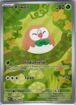 Rowlet 090/088 ME03: Perfect Order - Pokemon Card - NM - Image 1
