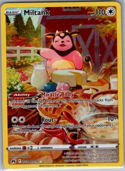 Miltank GG24/GG70 Crown Zenith: Galarian Gallery - Pokemon Card - NM - Image 1