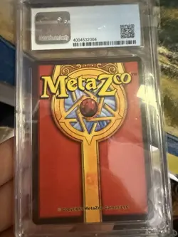 CGC 9.5 2021 MetaZoo Nightfall 1st Edition Indrid Cold Holo RH#3 Card - Image 2