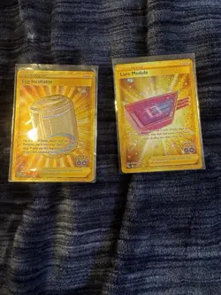 pokemon lot cards Gold Trainer - Image 1