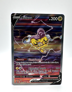 Pokemon Raikou V GG41/GG70 Crown Zenith: Galarian Gallery Holo NM Clean Card - Image 1