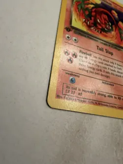 Pokemon Dark Charmeleon TCG Card 32/82 1st Edition - Image 2