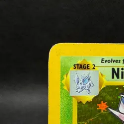 Nidoking 1999 Base Set 2 #11 Rare Holo Pokemon Card MP - Image 2