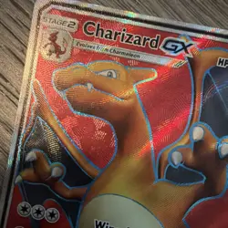 Pokemon Charizard GX SM60 SM Promo Full Art Holo 250 HP English 2017 Card - Image 2