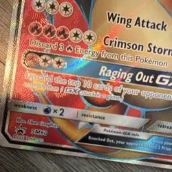 Pokemon Charizard GX SM60 SM Promo Full Art Holo 250 HP English 2017 Card - Image 4