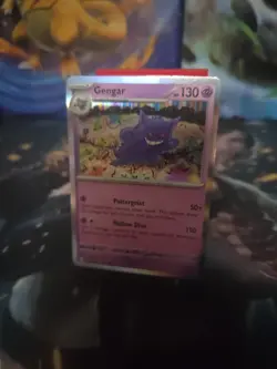 Pokemon TCG Gengar 94/165 Scarlet & Violet 151 Holo Card NM - Image 1