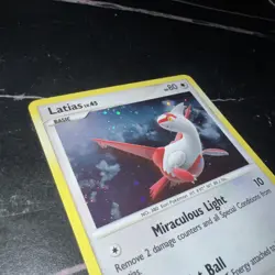 Latias 3/17 POP Series 7 Holo Swirl Pokemon TCG Card LP/MP ULTRA RARE POP PROMO - Image 4