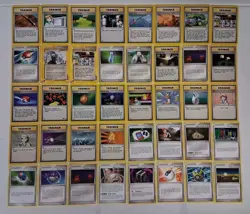 Vtg Pokemon 85 Card Trainer Lot Base Set To Dimond Pearl Era LP-MP - Image 1