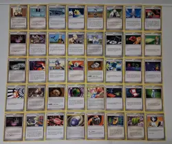 Vtg Pokemon 85 Card Trainer Lot Base Set To Dimond Pearl Era LP-MP - Image 3